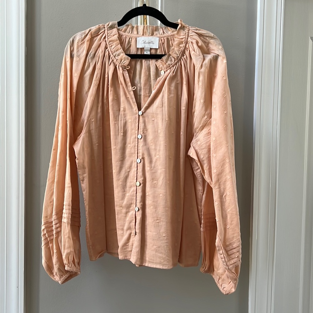 EUC Like New Anthropologie Button Down Shirt